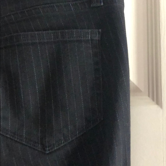 Paige Olga Steel Pinstripe Skinny Jeans size 28 - Picture 6 of 12